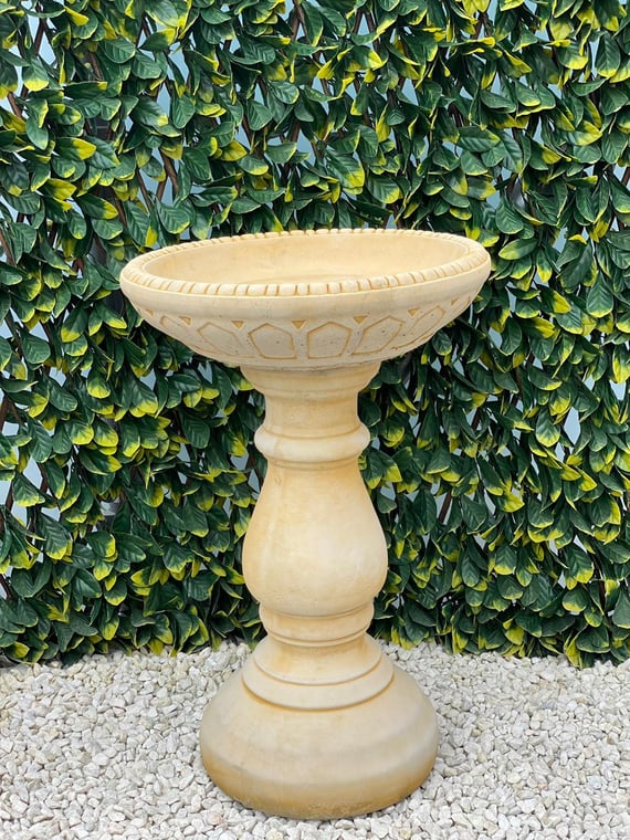 Large Edwardian Birdbath in Sandstone
