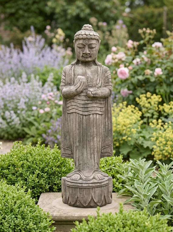 Standing Teaching Buddha Statue