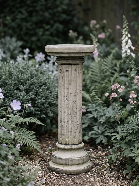 Brighton Column Stone Garden Pedestal
