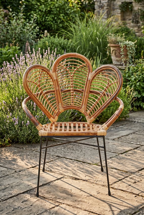 Manado Natural Rattan Armchair