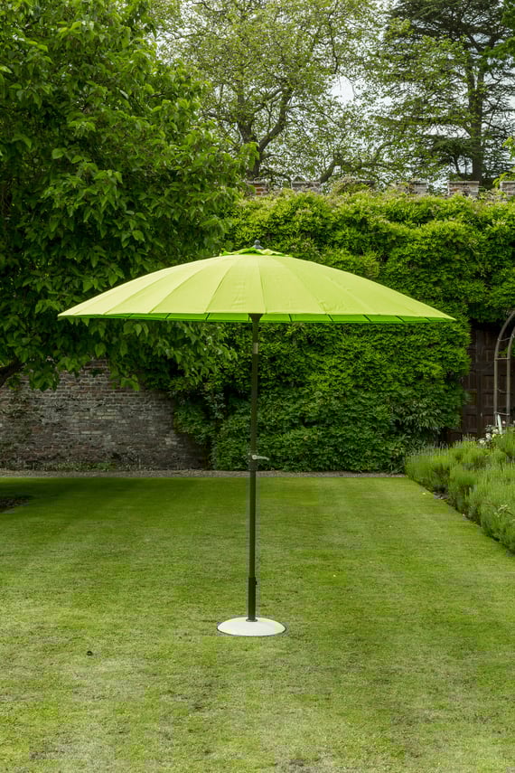 Garden Must Haves Geisha 2.5m Garden Parasol Lime