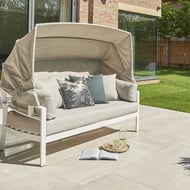 Handpicked Titchwell Outdoor Lounge Bed White