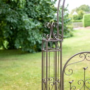 Patina Woodland Metal Garden Arch