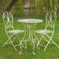 Blaydon Antiqued Metal Garden Bistro Set