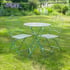 Abbotsbury Antiqued Metal Garden Bistro Set