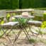 Bosbury Antiqued Blue Metal Bistro Set