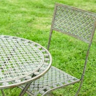 Bosbury Antiqued Metal Garden Bistro Set