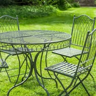 Hampton Grey Garden Dining Set