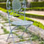 Yoxford Metal Garden Dining Set Vintage Green