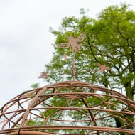 Honeybee Metal Garden Gazebo