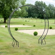 Lunar Bronze Metal Garden Arch