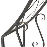 Lunar Metal Garden Arch in Bronze