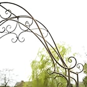 Heraldic Metal Garden Arch