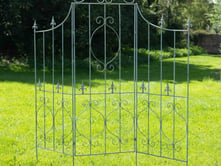 Regent Folding Metal Garden Screen