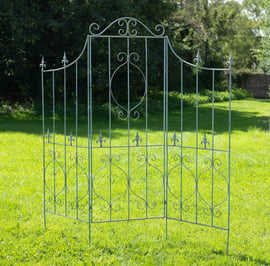 Regent Folding Metal Garden Screen