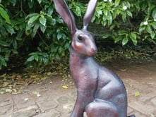 Large Sitting Hare Garden Ornament