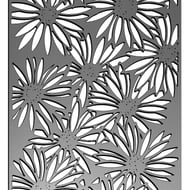 Daisy Steel Decorative Garden Art Detail