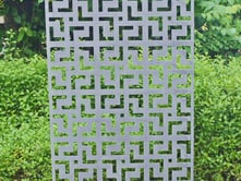 Mosaic Steel Decorative Garden Screen 1.8m