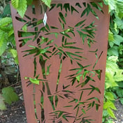 Bamboo Decorative Garden Screen Steel