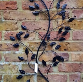 Branch and Leaves Decorative Garden Wall Art