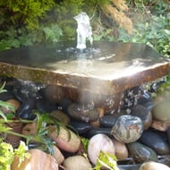 Basalt Slab and Plinth Water Feature