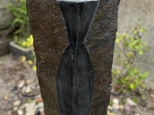 Basalt Statement Column Garden Water Feature