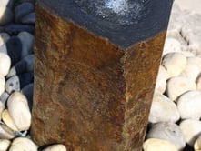 Drilled Basalt Column Water Feature 70cm