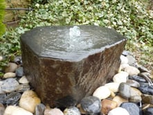 Babbling Basalt Column Water Feature