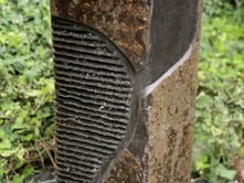 Chiselled Basalt Column Water Feature