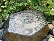 Hexagonal Basalt Water Feature