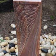 Twisted Chills Column Sandstone Water Feature