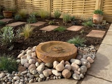 Small Babbling Bowl Rainbow Sandstone Water Feature