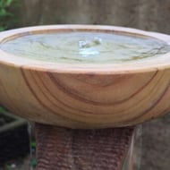 Sandstone Twisted Bowl Water Feature