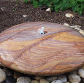 Smooth Pebble Sandstone Water Feature