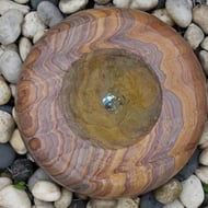 Curved Bowl Sandstone Water Feature