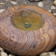 Curved-Rainbow-Sandstone-Bowl-Water-Feature