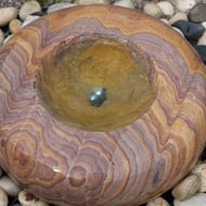 Curved Sandstone Water Feature