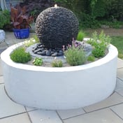 Slate Sphere Water Feature