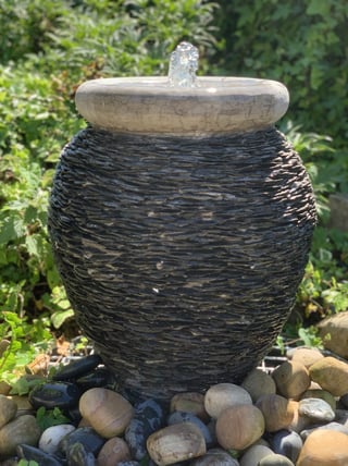 Slate Urn Garden Water Feature