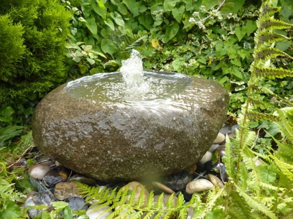 Babbling Natural Stone Water Feature