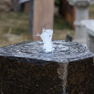 Babbling Basalt Garden Fountain