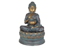 Calming Buddha Solar Water Feature