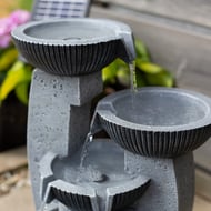 Grecian Bowls Solar Fountain