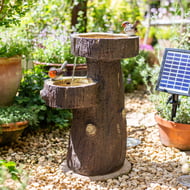 Robins Nest Solar Fountain