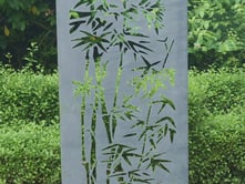 Bamboo Steel Decorative Garden Screen 1.8m