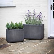 Midford Rectangular GardenP lanter Set of 2