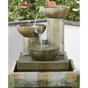 Weathered Bowls Garden Water Feature