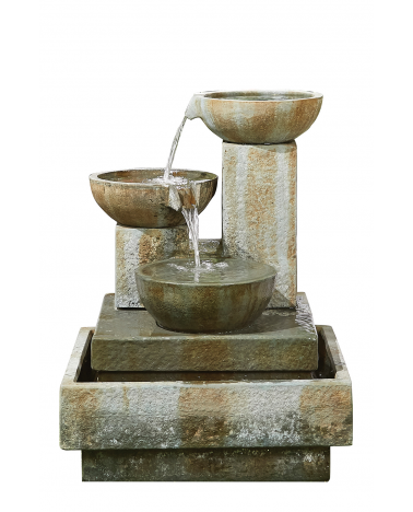 Weathered Bowls Stone Water Feature