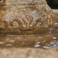 RHS Harlow Stone Water Feature Basin