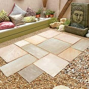 Scottish Glen 10.2m Natural Stone Garden Patio Paving